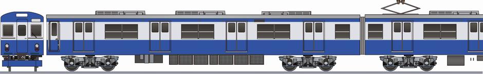 韓国鉄道　1000系　初期車　普通列車色の鉄道アイコン