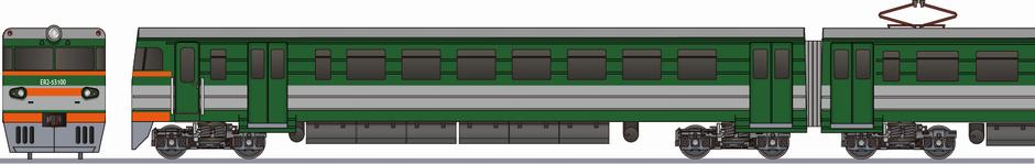 ラトビア鉄道　ER2形　531編成(Latvia Railway ER2 531)の鉄道アイコン