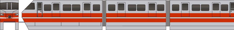 名古屋鉄道　MRM100形　初期塗装の鉄道アイコン