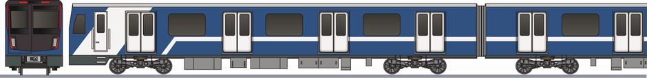 ミンスク地下鉄　M110形（Minsk Metro Stadler M110）の鉄道アイコン