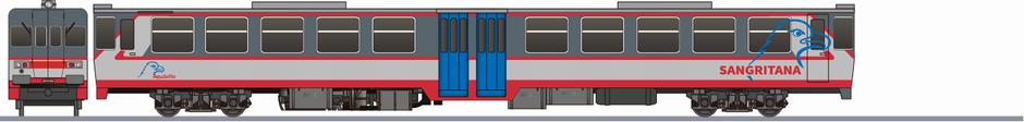 サングリターナ　Aln776形　「アキレット」(Sangritana Aln776 Aquilotto)の鉄道アイコン