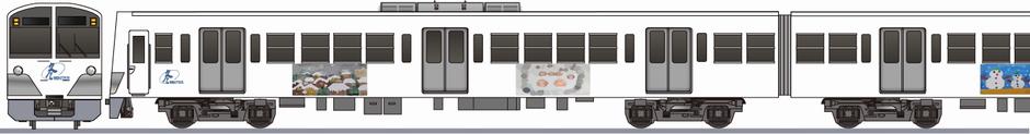 西武鉄道　新101系　「冬」号の鉄道アイコン