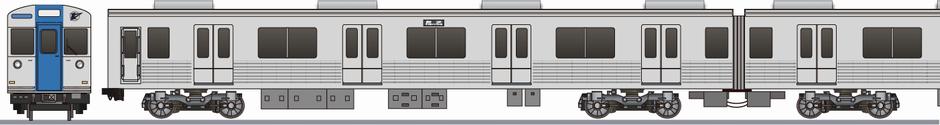 泉北高速鉄道　3000系　初期塗装の鉄道アイコン