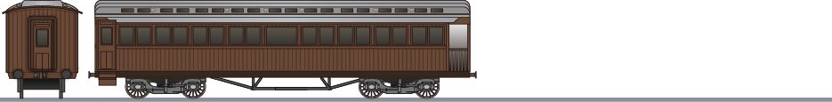 鉄道院　ホヤ5015形の側面イラスト
