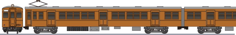 鉄道省　40系　阪和線色の鉄道アイコン