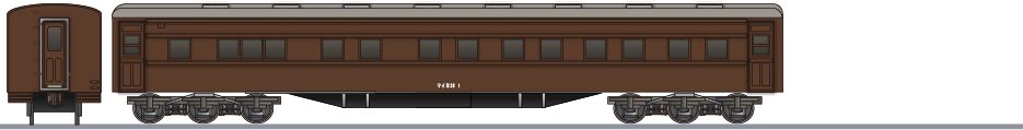 鉄道省　マイネ38形の鉄道アイコン