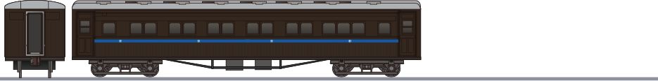 鉄道省　ナロネフ20200形の鉄道アイコン