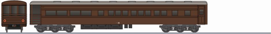 鉄道省　スイテ38形の鉄道アイコン