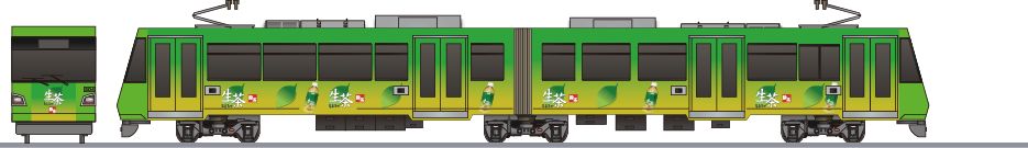 東急電鉄　300系304F　「生茶」の鉄道アイコン