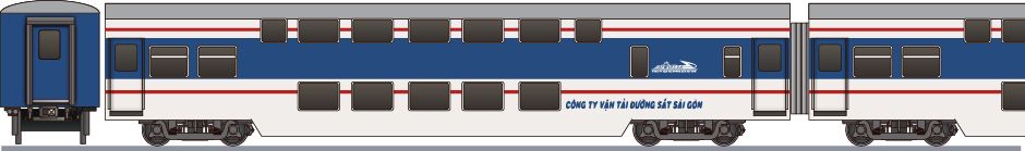ベトナム国鉄　A2T形　寝台車　(Vietnam Railway A2T Coarch)の鉄道アイコン