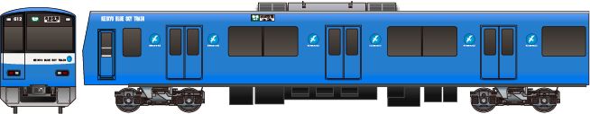 ペパるネット | 京急電鉄 600系 「BLUE SKY TRAIN」