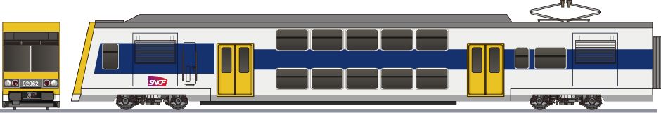 SNCF 貨車3両セット type Uas F28 epoche5 SAI KLEIN MODELLBAHN