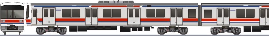 ♪◆東急電鉄◆車両＆行先表示　A4クリアファイル　目黒線　3000系 - 8